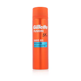 Gillette Fusion Moisturising Shave Gel Borotvazselé férfiaknak 200 ml