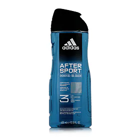 Adidas After Sport Shower Gel 3-In-1 Tusfürdő férfiaknak 400 ml