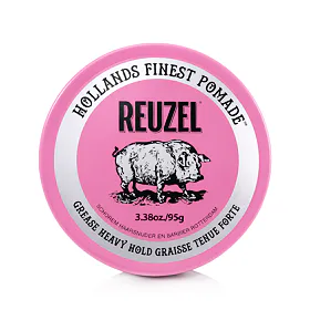 REUZEL Styling Pink Pomade Grease Heavy Hold 95 g