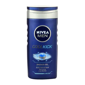 Nivea Men Fresh Kick Shower Gel 3in1 Tusfürdő férfiaknak 250 ml