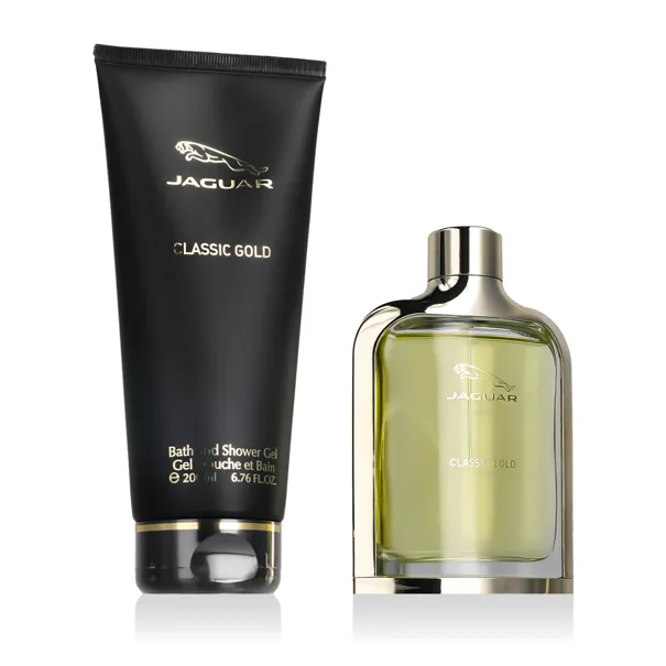 Jaguar Classic Gold Ajándékcsomagok eau de toilette 100 ml + tusfürdő 200 ml