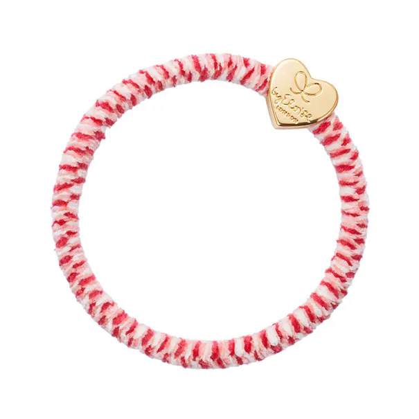 By Eloise London Velvet Gold Heart Hajgumi