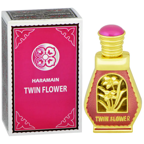 Al Haramain Twin Flower Parfümözött olaj nőknek 15 ml