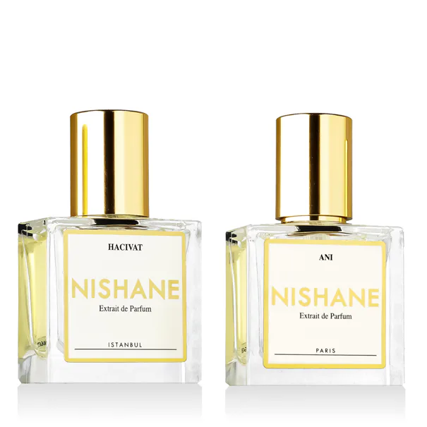 Nishane Ani szett Extrait de Parfum Ani 15 ml + Extrait de Parfum Hacivat 15 ml