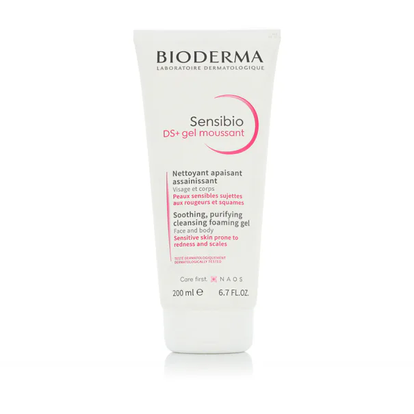 Bioderma Sensibio DS+ Face and Body Cleansing Foaming Gel 200 ml