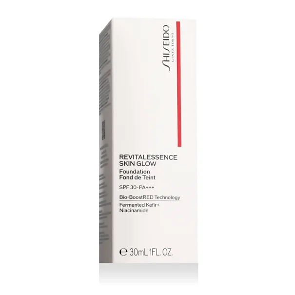 Shiseido Revitalessence Skin Glow Foundation SPF30 Alapozó nőknek 30 ml