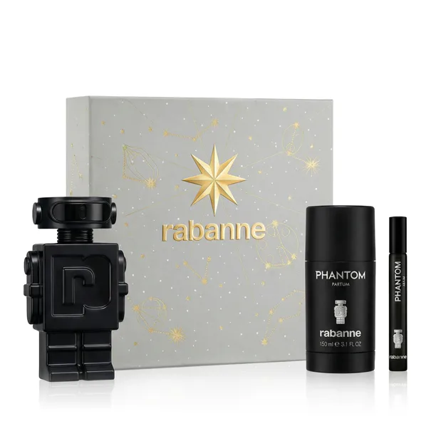 Paco Rabanne Phantom Ajándékcsomagok parfüm 100 ml + dezodor 150 ml + parfüm 10 ml