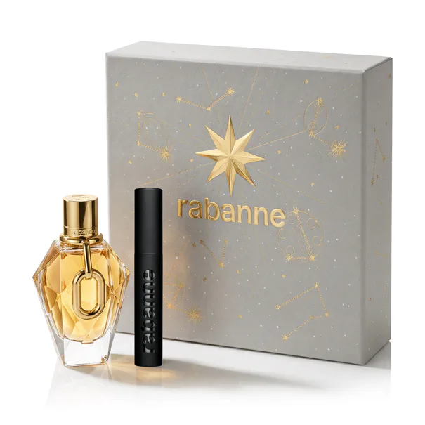 Paco Rabanne Million Gold Ajándékcsomagok EDP 90 ml + szempillaspirál Rockstar 8 ml