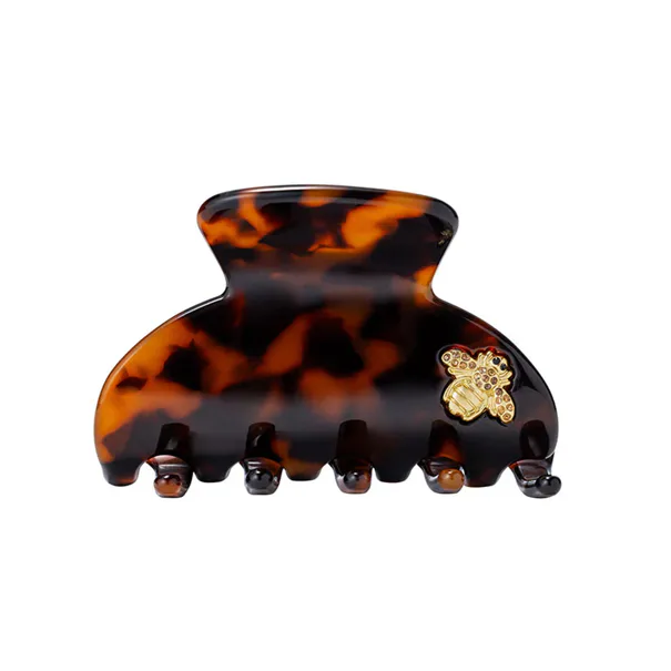 By Eloise Medium Hair Claw Bee Tortoise