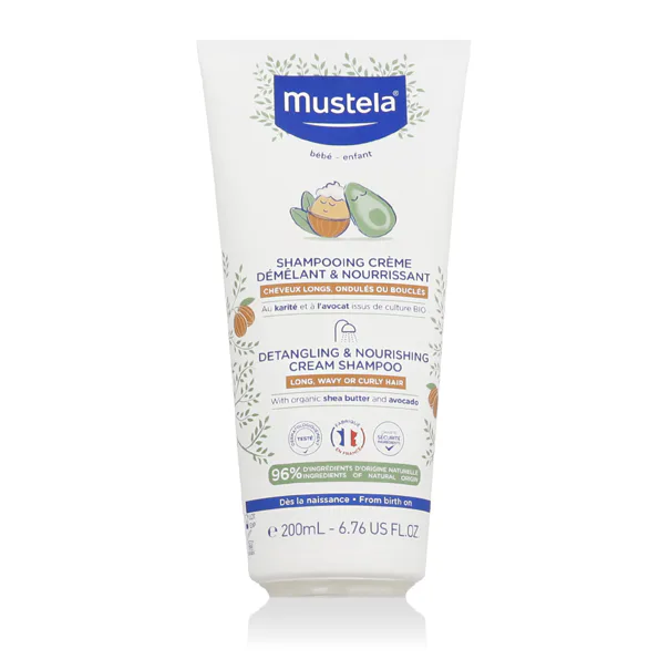Mustela Detangling & Nourishing Cream Shampoo 200 ml