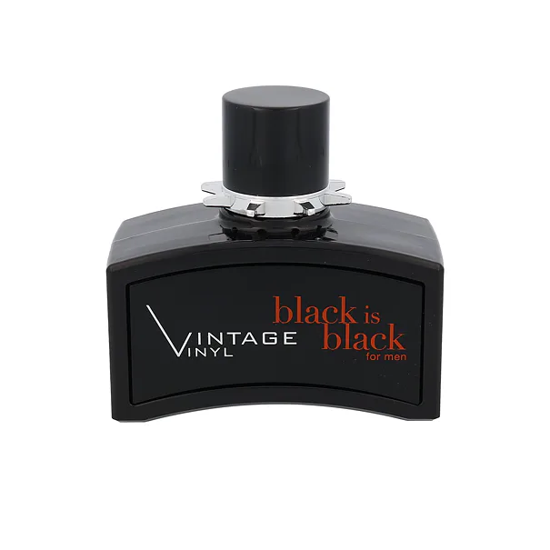 Nuparfums Black is Black Vintage Vinyl Eau de Toilette férfiaknak 100 ml