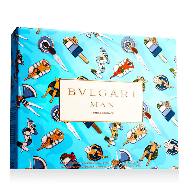 Bvlgari MAN Terrae Essence Ajándékcsomagok Eau de Parfum 100 ml + Eau de Parfum 15 ml