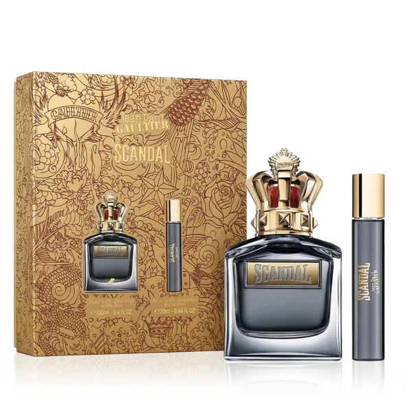 Jean Paul Gaultier Scandal Pour Homme szett férfiaknak Eau de Toilette 100 ml + Eau de Toilette 20 m